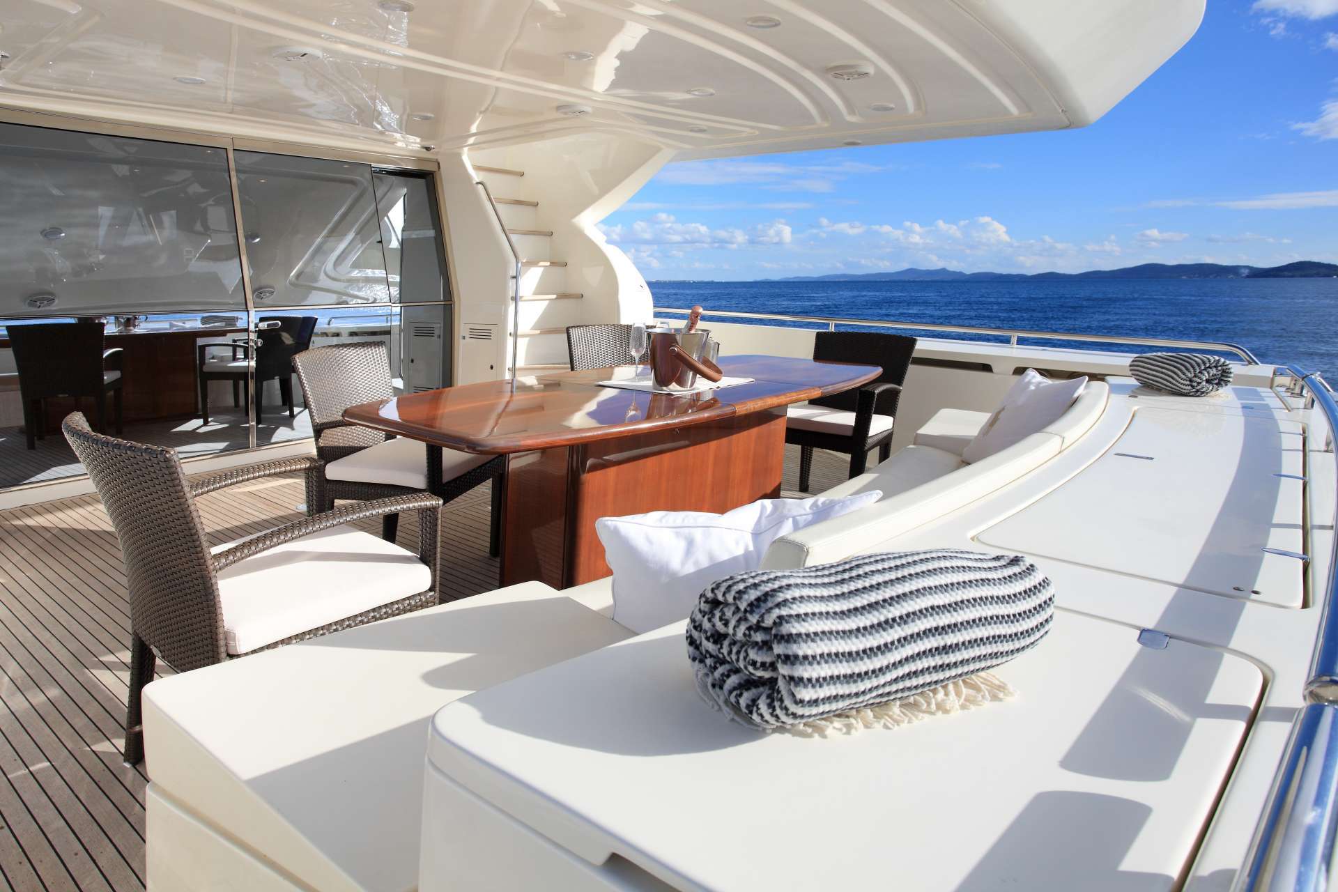 Ferretti 780 HT joins the YACHT IN charter fleet