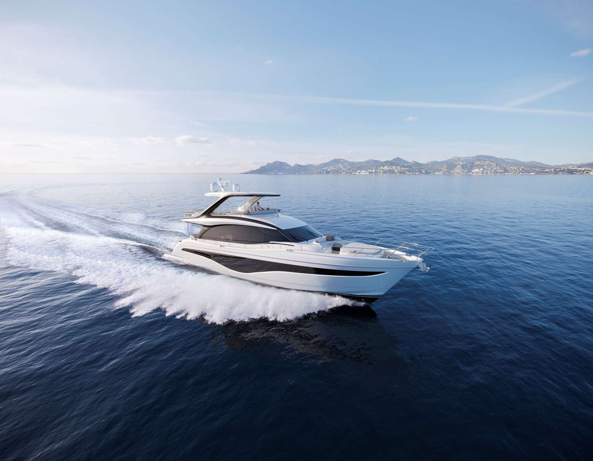 New arrival to the charter fleet: Brand New Princess Y72