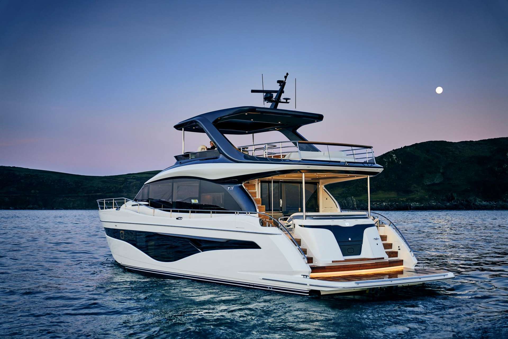 New arrival to the charter fleet: Brand New Princess Y72