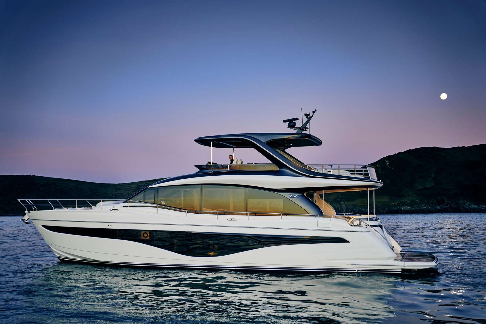 New arrival to the charter fleet: Brand New Princess Y72
