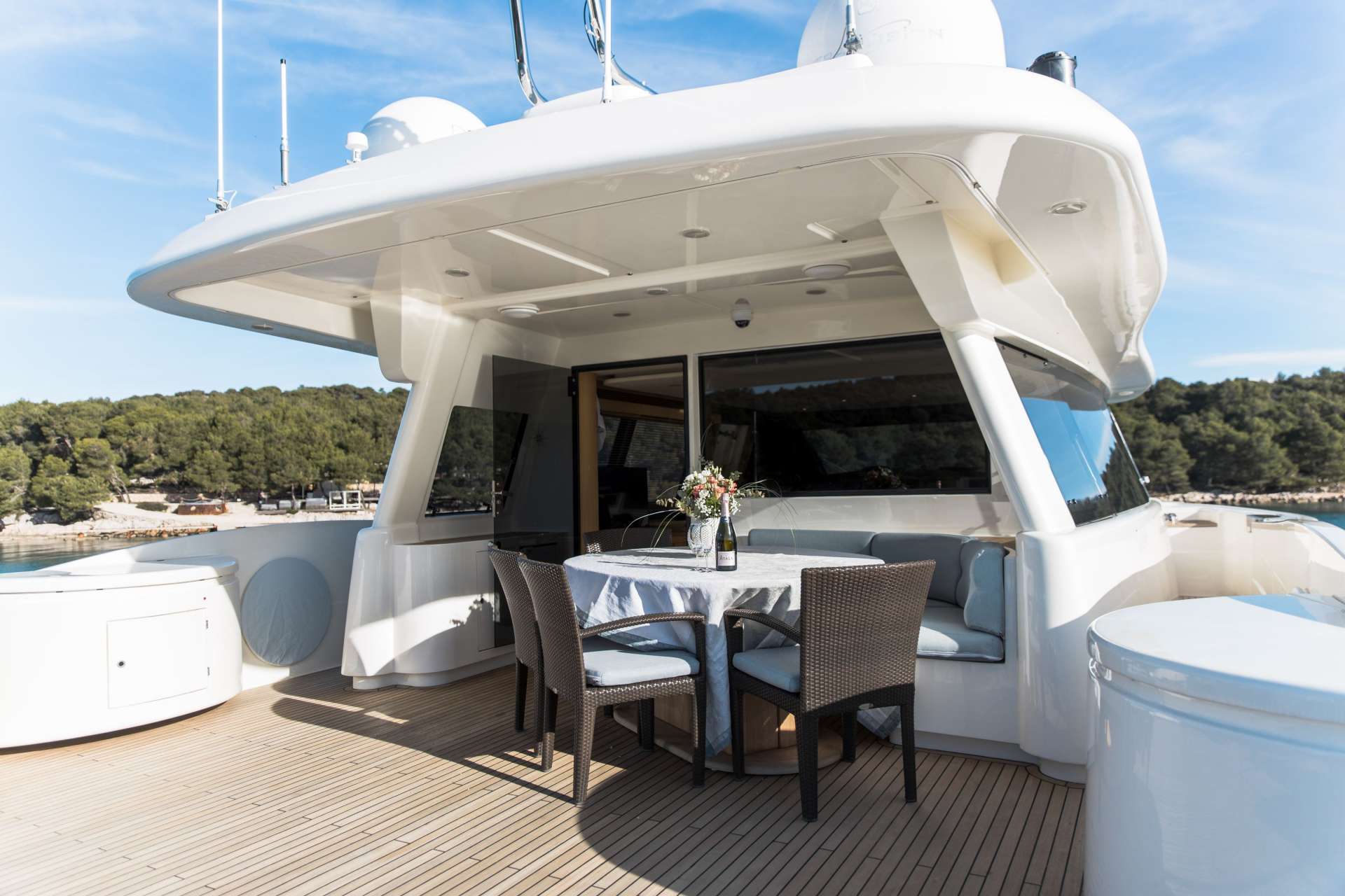 New arrival to the fleet: 26m charter yacht Navetta 26 FRIEND'S BOAT