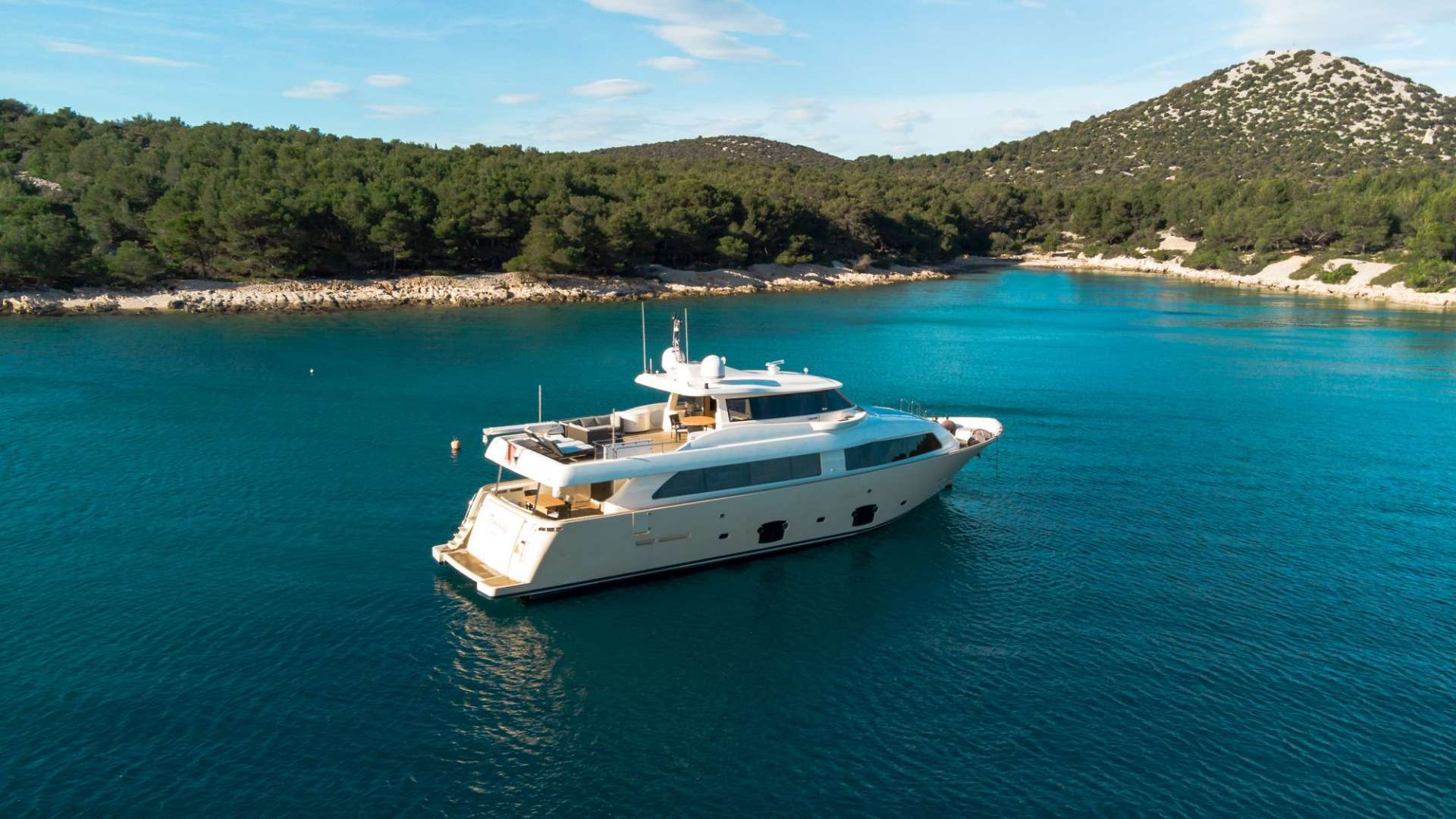New arrival to the fleet: 26m charter yacht Navetta 26 FRIEND'S BOAT