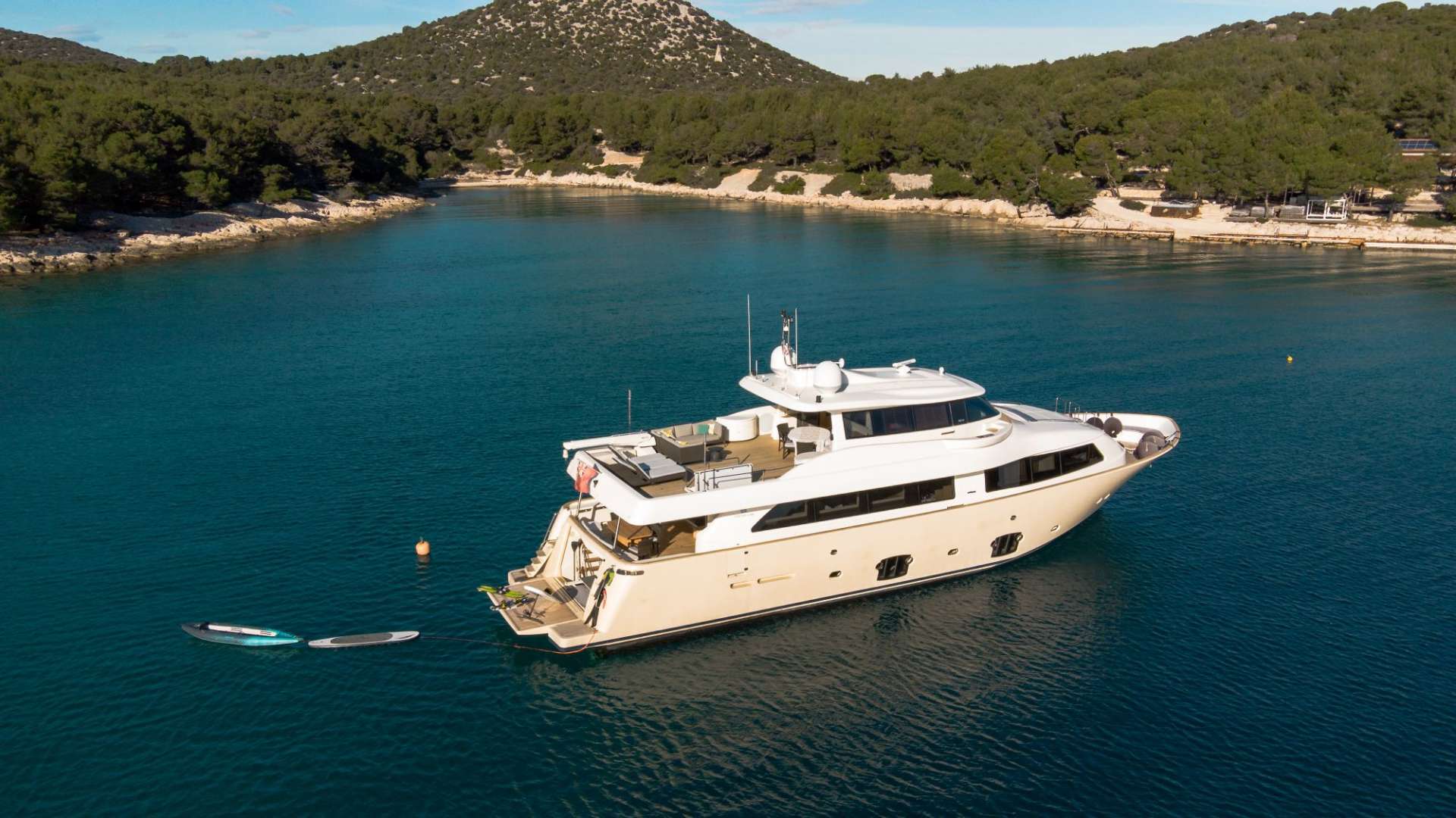 New arrival to the fleet: 26m charter yacht Navetta 26 FRIEND'S BOAT