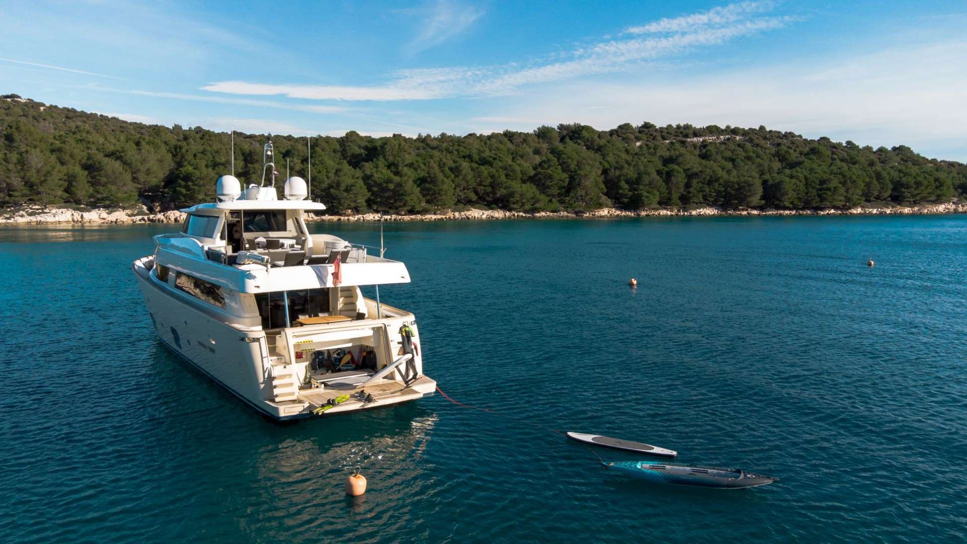 New arrival to the fleet: 26m charter yacht Navetta 26 FRIEND'S BOAT